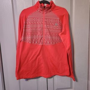 orange/pink coral adidas jacket